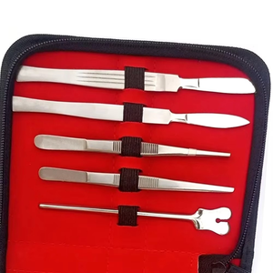 Azicon's Minor Surgery Kit Set of 9pcs - Stainless Steel | Reusable Autoclavable Professional Surgical Instrument Set - Product Image 3