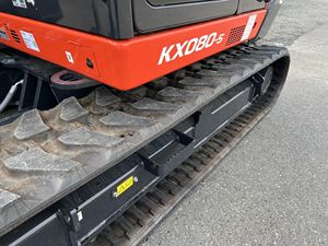 รถขุดขนาดเล็ก Kubota KX080-5 มือสอง รถตักดินแบบตีนตะขาบ 5 ตัน บุ้งกี๋ 1.7 ลบ.ม. สำหรับงานก่อสร้างและงานฟาร์ม - Product Image 5