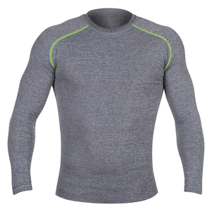 เสื้อรัดกล้ามเนื้อผู้ชายประสิทธิภาพสูง แบบสั่งทำพิเศษ (OEM) ผ้าโพลีเอสเตอร์ระบายอากาศ แห้งเร็ว เหมาะสำหรับการฝึกซ้อมระดับมืออาชีพ - Product Image 2