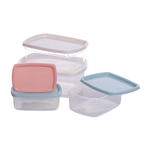 Boîte de conservation alimentaire en plastique transparente, boîte de rangement pour réfrigérateur, boîte hermétique pour préparation de repas, boîte bento, ustensiles de cuisine - Product Image 5