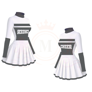 Uniformes de cheerleading personnalisés respirants en polyester 100% - Product Image 5