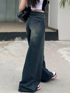 Women's <b>Boot</b> Cut Jeans-Knee-Length Eco-Friendly Denim Pants for Online Purchase - Product Image 2
