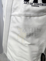 Kimono de Jiu Jitsu Brasileño 100% Algodón con Logotipo Bordado Personalizado en la Parte Delantera, Uniforme Ligero y Transpirable
