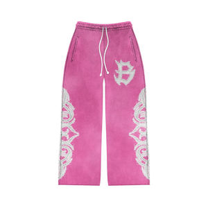 ชุดวอร์มซิปผู้ชายสีชมพู ผ้าฝ้าย 100% ปี 2026 |   ชุดฝึกซ้อมแบบสวมใส่สบาย ระบายอากาศได้ดี เป็นมิตรต่อสิ่งแวดล้อม |   ไซส์พลัส OEM - Product Image 3