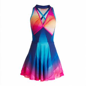 Uniformes de Netball de Alta Calidad para Mujer, 100% Poliéster, Sin Mangas, Cuello Camisero, Vestidos y Tops de Netball - Product Image 2