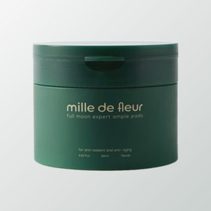 Soin de la peau coréen MILLE DE FLEUR K-Beauty Full Moon Expert Ampoule Pad Fabriqué en Corée, tonique pour le visage, produits du sud de la Corée - Product Image 3