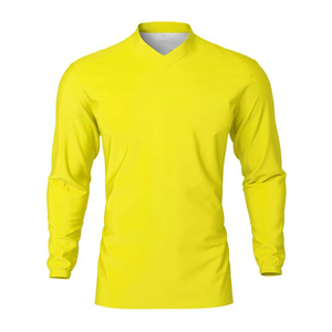 Vente directe d'usine : Maillot de cyclisme et motocross coupe-vent à séchage rapide pour homme, couleur unie, pour VTT et vélo de route - Product Image 3