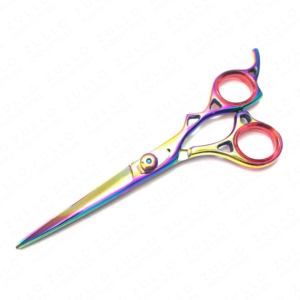 กรรไกรตัดผมคุณภาพสูง หลายสี สแตนเลส ปลายแหลมคม สำหรับร้านเสริมสวย - Product Image 5