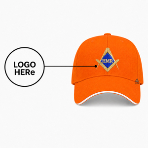 Gorra de Béisbol Masónica con Logotipo Personalizado, Ropa Griega Masónica, Hermandad, Fraternidad y Sororidad, Estilo Urbano - Product Image 1