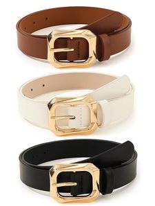 Ceinture en cuir véritable abordable et élégante pour hommes, idéale pour jeans, pantalons, tenues décontractées et de bureau – Artisanat du cuir - Product Image 3