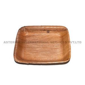 Fruits compostables plateau de service assiette à feuilles ensemble compostable écologique assiettes à vaisselle pour le stockage assiettes à légumes à salade - Product Image 4