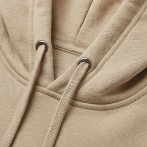 Slim Fit <b>Plain</b> <b>Sweatshirts</b> 100 Cotton Custom Logo Pullover Zip Up Women Hoodies Premium Quality Streetwear Apparel - Product Image 4