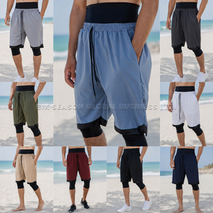 Canceled Order Halal Swimming <b>Shorts</b> Men Quick-Dry Waterproof Loose Fit High-Waisted Board <b>Shorts</b> Bangladesh OEM Custom <b>Shorts</b> - Product Image 1