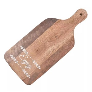 Planche à découper en bois de qualité supérieure, forme rectangulaire, épaisseur 1,5 cm, passe au lave-vaisselle, planche à découper de cuisine, meilleur prix - Product Image 6
