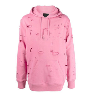 Sudaderas con Estilo Desgastado para Hombre, Corte Holgado, Tela Lavada, Sensación Cómoda, Perfectas para Uso Diario Informal - Product Image 1