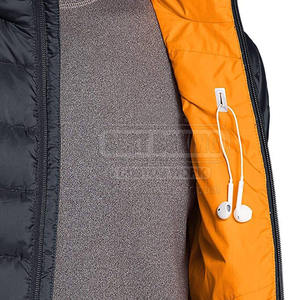 เสื้อแจ็คเก็ตพัฟเฟอร์ระบายอากาศได้ดี น้ำหนักเบา อุ่นสบาย มีฮู้ด สวมใส่สบายๆ สำหรับผู้ชาย - Product Image 5