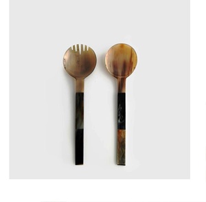 Ustensiles à salade écologiques uniques, compatibles lave-vaisselle, pour la cuisine à domicile, fabriqués en Inde - Product Image 1