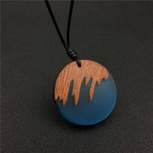 Fashion Zinc Alloy Resin Beaded <b>Necklace</b> Colorful Handmade <b>Statement</b> Jewelry Unisex Stylish Trendy Vintage Geometric Lightweight - Product Image 5