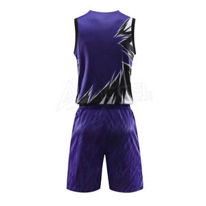 Nouvelle conception d'uniformes de basket-ball pour femmes et hommes, vêtements de sport, ensembles d'uniformes d'équipe de basket-ball avec logo personnalisé - Product Image 2