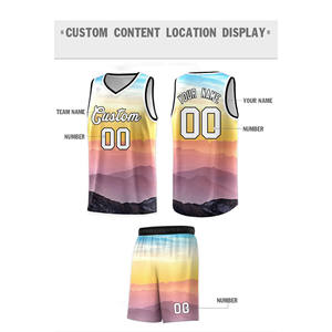 Uniformes de Baloncesto Sublimados con Logotipo Personalizado, Traje Deportivo Transpirable para Hombre, Nombre y Número del Equipo Personalizados, Uniforme de Baloncesto - Product Image 6