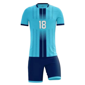 Tenue de football personnalisée conçue avec des matériaux athlétiques de haute qualité offrant une sensation de fraîcheur, une finition professionnelle et une longue durée de vie. - Product Image 1