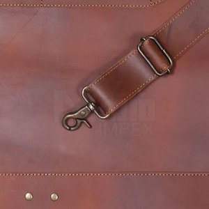 Tablier de travail en cuir PU imperméable et respirant, personnalisable, pour la soudure, vente en gros - Product Image 5