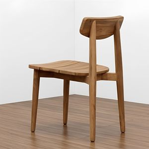 Chaise de salle à manger en teck de plantation en gros, commande en conteneur, distributeur de meubles en bois durable pour restaurants et hôtels - Product Image 4