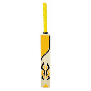 Batte de cricket légère adaptée aux entraînements des jeunes et aux sports scolaires, surface lisse et forme équilibrée. - Product Image 3