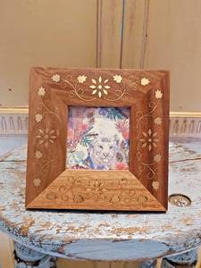 Elegant Sheesham Wood Photo <b>Frame</b> with Vintage Finish - Custom Wholesale - Product Image 1