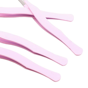 Pinzas para extensión de pestañas, herramienta de belleza de acero inoxidable duradera para el aislamiento y el estilizado de pestañas - Product Image 3