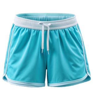 Bermudas informales de cintura alta para mujer, pantalones cortos de verano multicolor con estampado de sublimación Digital de talla grande, cierre de cintura elástica con lentejuelas - Product Image 1