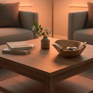 Bol de service en bois ondulé Hazel - Product Image 2