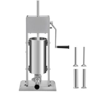 Insaccatrice Manuale Verticale a Due Velocità da 8LBS/5L in Acciaio Inox 304 per Uso Domestico - Product Image 1