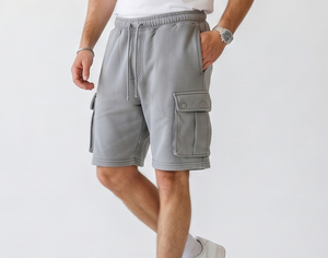 Pantalones Cortos Deportivos Holgados para Hombre, Casuales, 100% Algodón, Felpa, Personalizados, para Correr, Gimnasio, Fitness - Product Image 5