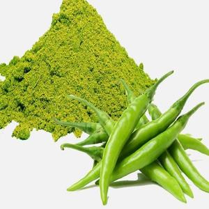 Pimentón Verde Deshidratado de Grado Alimenticio Picante, Secado al Aire Caliente para Condimentos Namkeen, Aperitivos y Aplicaciones en Alimentos Procesados - Product Image 1