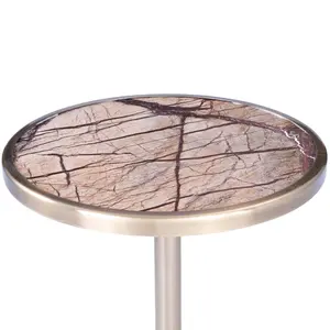 Metal Accent <b>Bedside</b> <b>Table</b> Designer Interior Furniture Modern Bedroom Furniture Zahid Export - Product Image 3