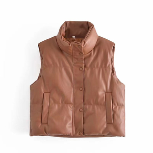 Veste matelassée unisexe, veste d'hiver chaude, gilet rembourré léger, streetwear d'extérieur, fabrication sur mesure en gros OEM ODM - Product Image 4