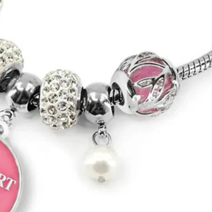   Bracelet porte-bonheur pour femmes, fabriqué en 1993, élégant, couleur rose, pendentif, bijoux de poignet, accessoire de mode élégant, anniversaire - Product Image 4