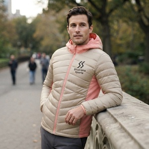 Custom Manufacturers Streetwear Hooded Bubble Puffy <b>Nylon</b> Winter Outdoor Puffer <b>Jackets</b> For <b>Men</b> - Product Image 5