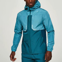 Ensemble veste coupe-vent et short décontracté deux pièces pour homme, nylon polyester, séchage rapide, streetwear, ensemble short coupe-vent