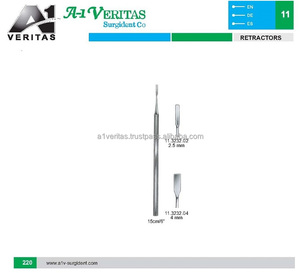 ชุดเครื่องมือผ่าตัดแบบดึงกล้ามเนื้อ สแตนเลสสตีล A-1 VERITAS ขนาด 15 ซม. ได้รับการรับรองมาตรฐาน CE รับประกัน 1 ปี ระดับ Class I - Product Image 5