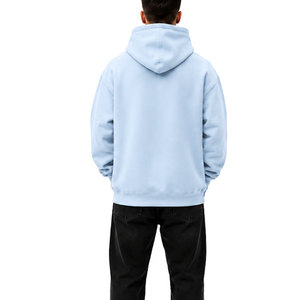 Sweat à capuche épais pour homme en coton lourd, style streetwear moderne, pour un look décontracté et confortable au quotidien - Product Image 2