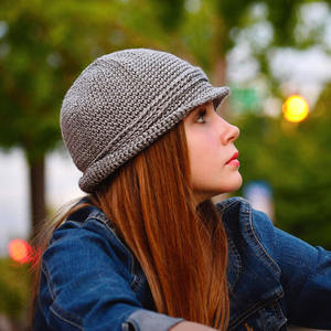 Gorro de Punto Gris – Gorro de Invierno Suave para Adolescentes y Adultos – Logotipo Personalizado al por Mayor - Product Image 3