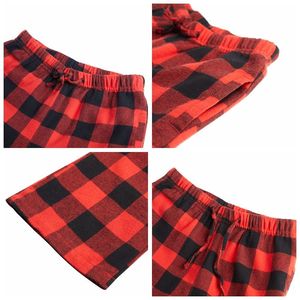 Premium <b>Men's</b> Custom-made Winter Flannel Breathable <b>Lounge</b> Sleepwear 100% Cotton Short-Sleeved Long <b>Pants</b> Two-Piece Plus Sizes - Product Image 5