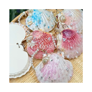Natural White Seashell <b>Notebook</b> Handcrafted Shell Journal with 100 Pages Beach <b>Notebook</b> Ocean Theme Gift from Vietnam - Product Image 5