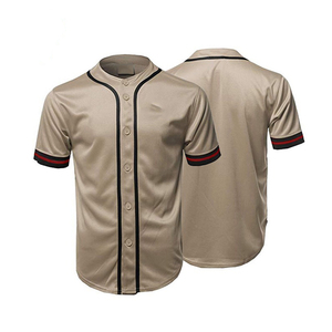 Uniformes de baseball en gros, maillot de baseball respirant en mesh personnalisé pour adultes, professionnel avec logo et couleur personnalisés - Product Image 3