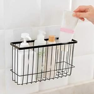 Paniers de rangement en fil d'acier et en bois avec poignées, grands bacs de rangement pour la maison, la cuisine, le placard, les étagères et la buanderie - Product Image 3