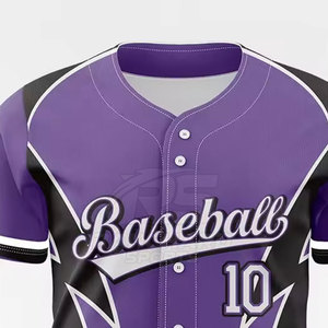 Maillot de baseball pour homme, vêtements de sport, séchage rapide, respirant, uniforme de jeu en plein air, maillot de baseball pour homme - Product Image 5