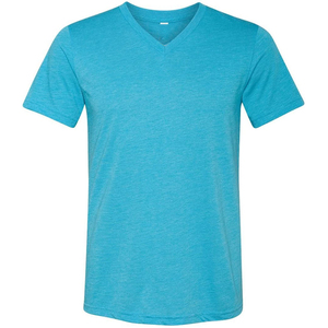 T-shirts pour hommes à coupe classique, faible MOQ, 100% coton, écologiques, séchage rapide, couleur unie - Product Image 4