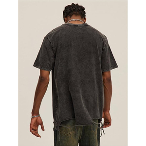 Men's Graphic Tees Y2k <b>Tops</b> Hip Hop Lip Goth Ripped Short Sleeve T-Shirts <b>Grunge</b> <b>Top</b> - Product Image 4